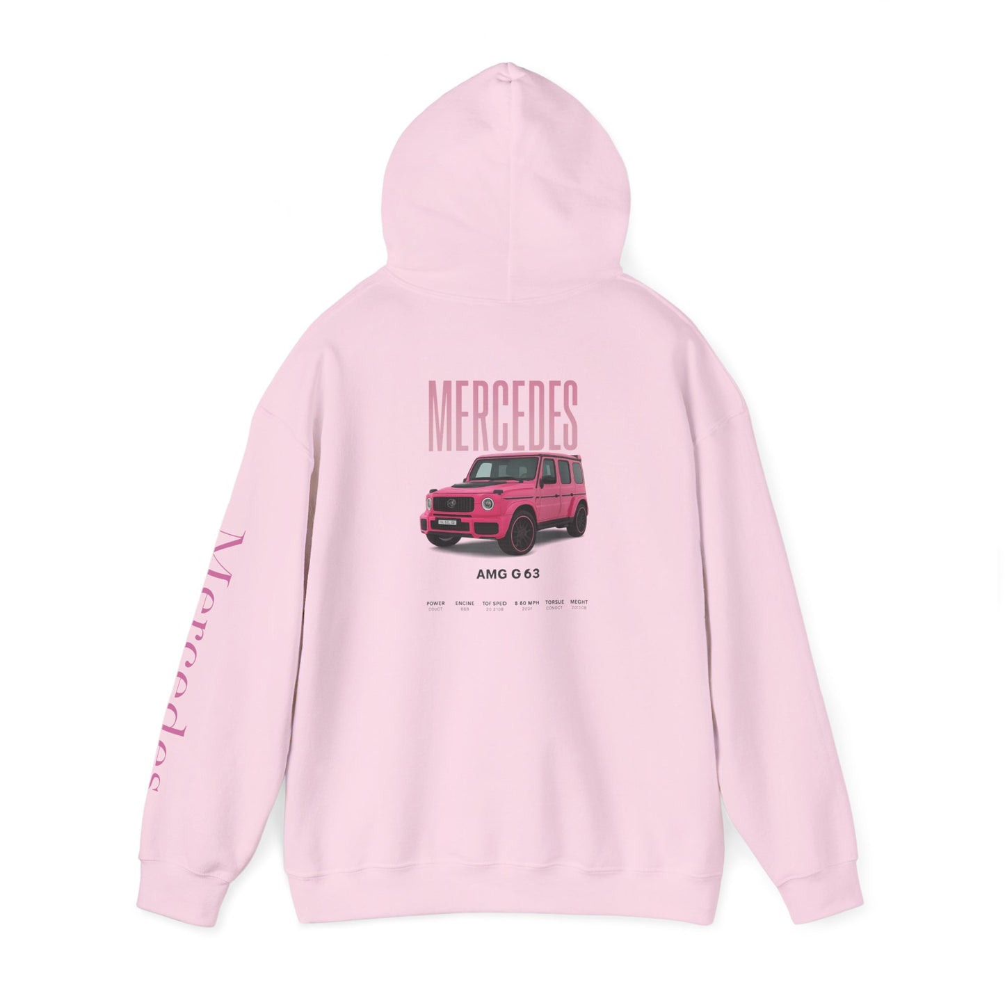 Pink Mercedes Benz