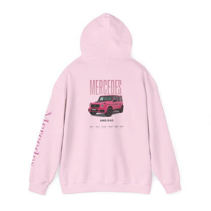 Pink Mercedes Benz